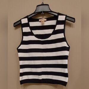 BNWOT Bailey 44 Heavy Knit Stripped Sweater Vest
